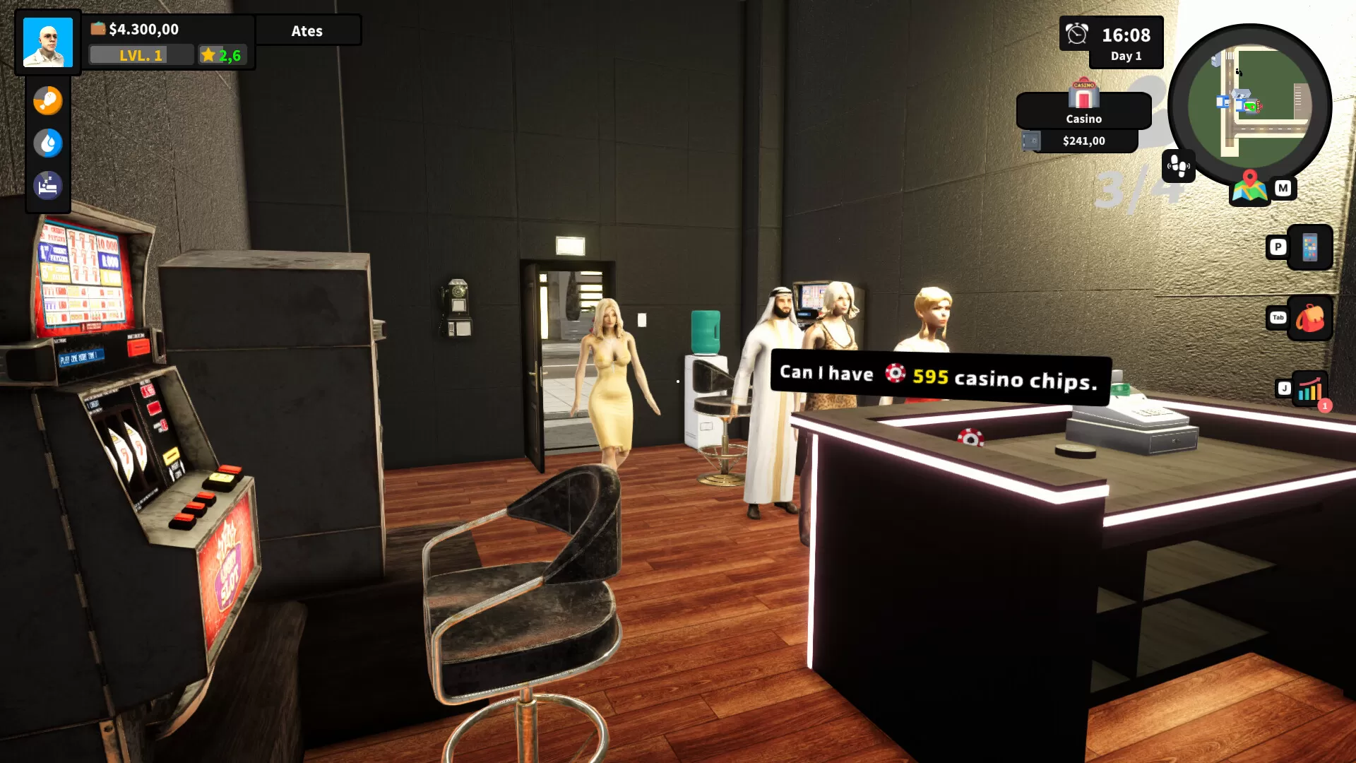 赌场经营模拟器/Casino Management Simulator