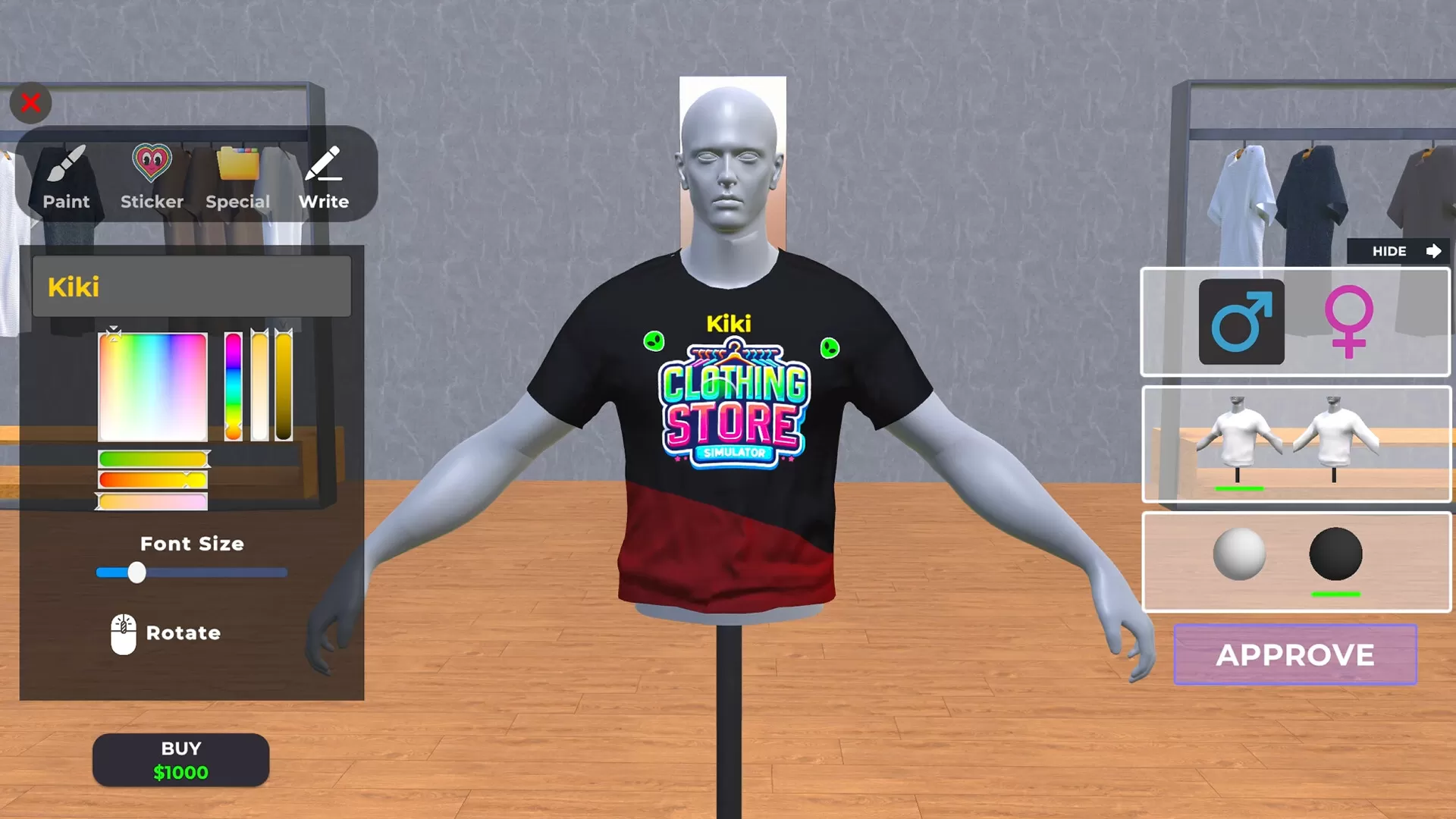 服装店模拟/Clothing Store Simulator